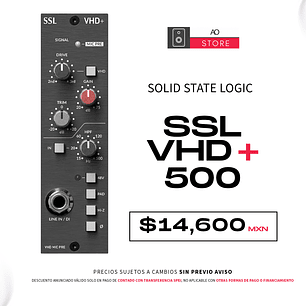 Solid State Logic SSL VHD+ 500 Preamplificador 