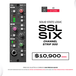 Solid State Logic SSL SiX Channel Strip 500