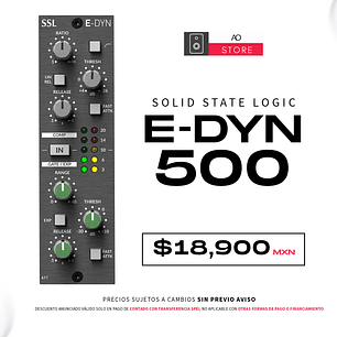 Solid State Logic E-DYN 500 Compresor 