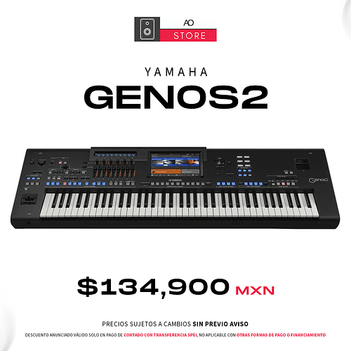 Yamaha GENOS2 Estación De Producción Workstation