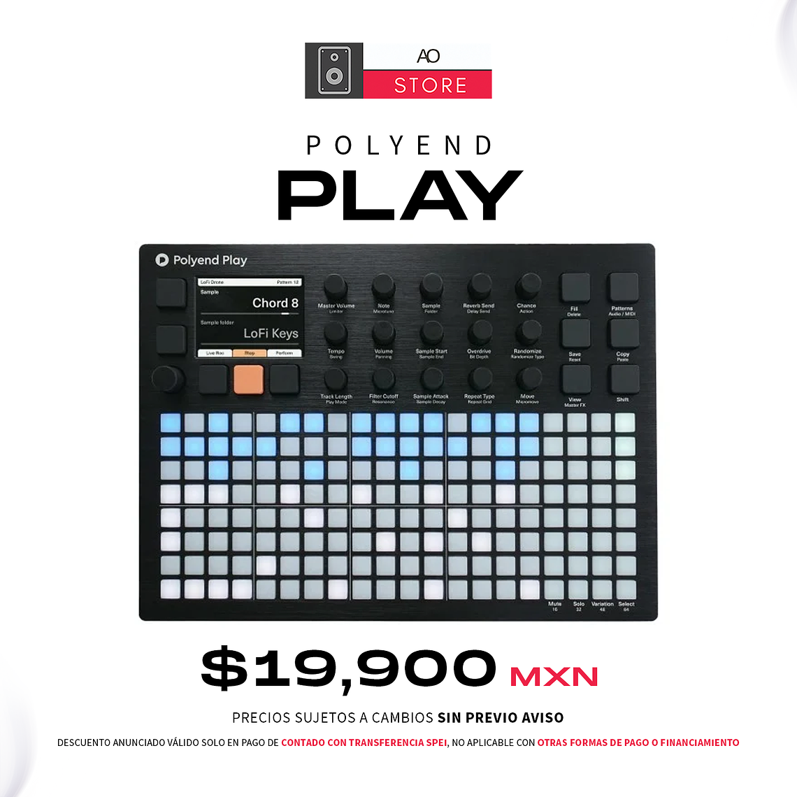 Polyend Play Sample Based Secuenciador 1