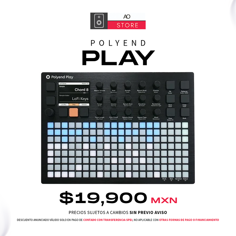 Polyend Play Sample Based Secuenciador 1