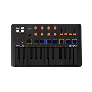 Arturia MiniLab 3 Edición Black & Orange Teclado Midi 