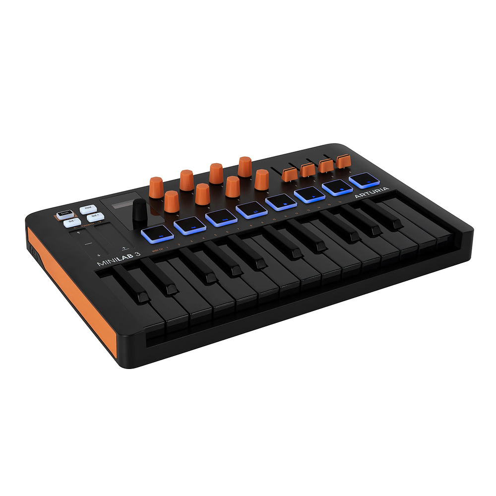 Arturia MiniLab 3 Edición Black & Orange Teclado Midi 3