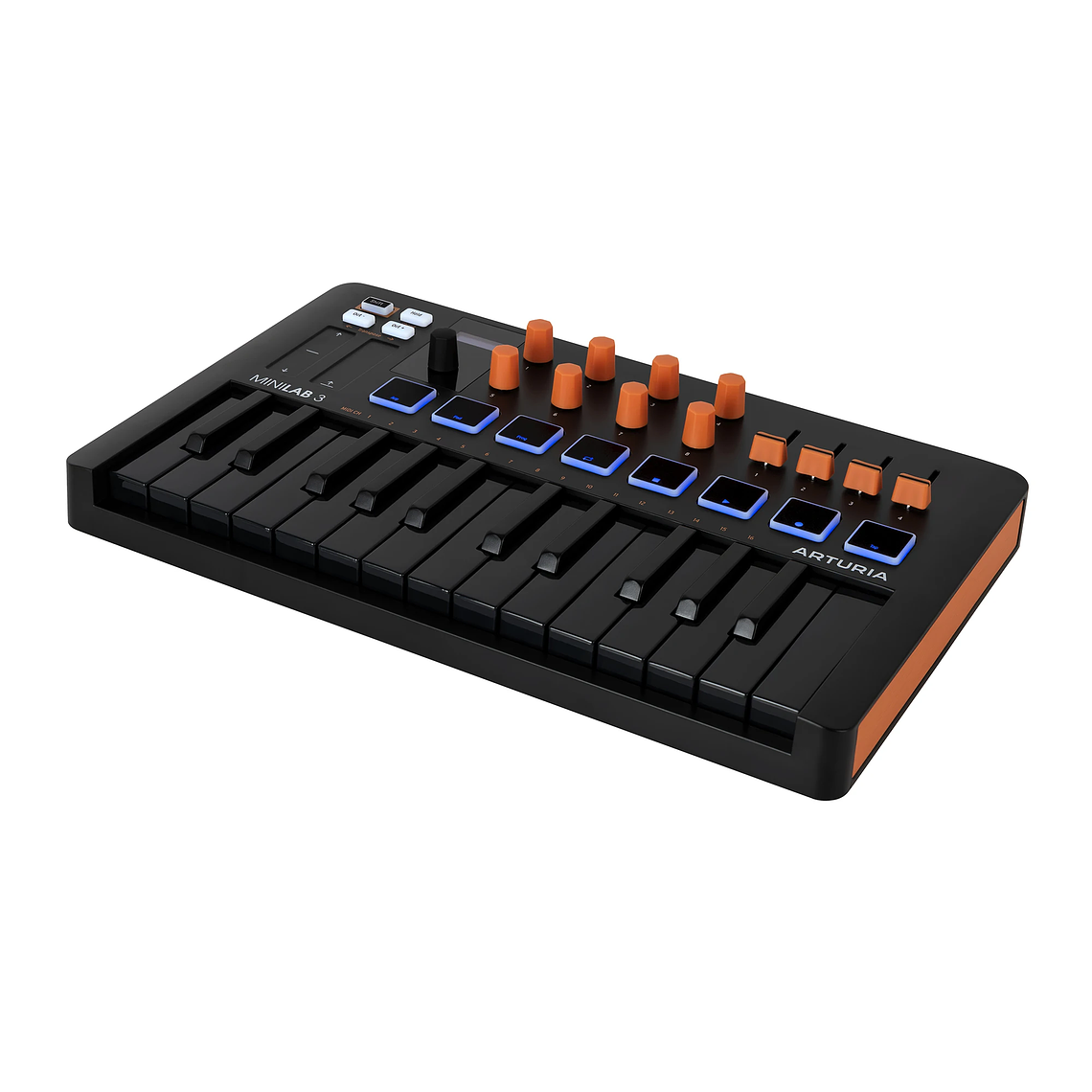 Arturia MiniLab 3 Edición Black & Orange Teclado Midi  4