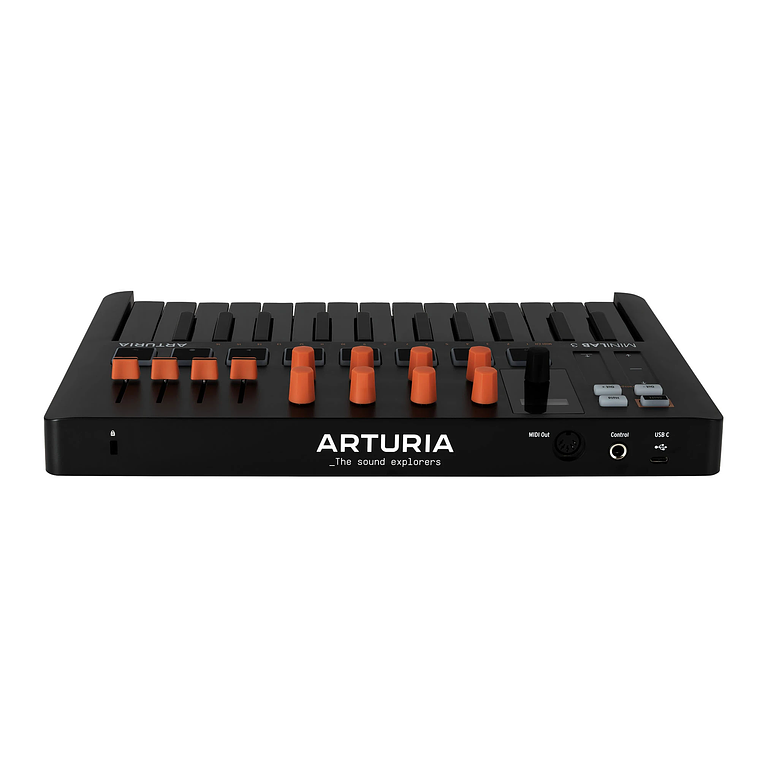 Arturia MiniLab 3 Edición Black & Orange Teclado Midi  6