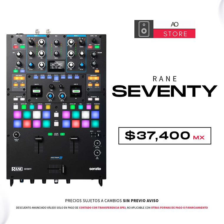 Rane Seventy Mezcladora Para Dj  1