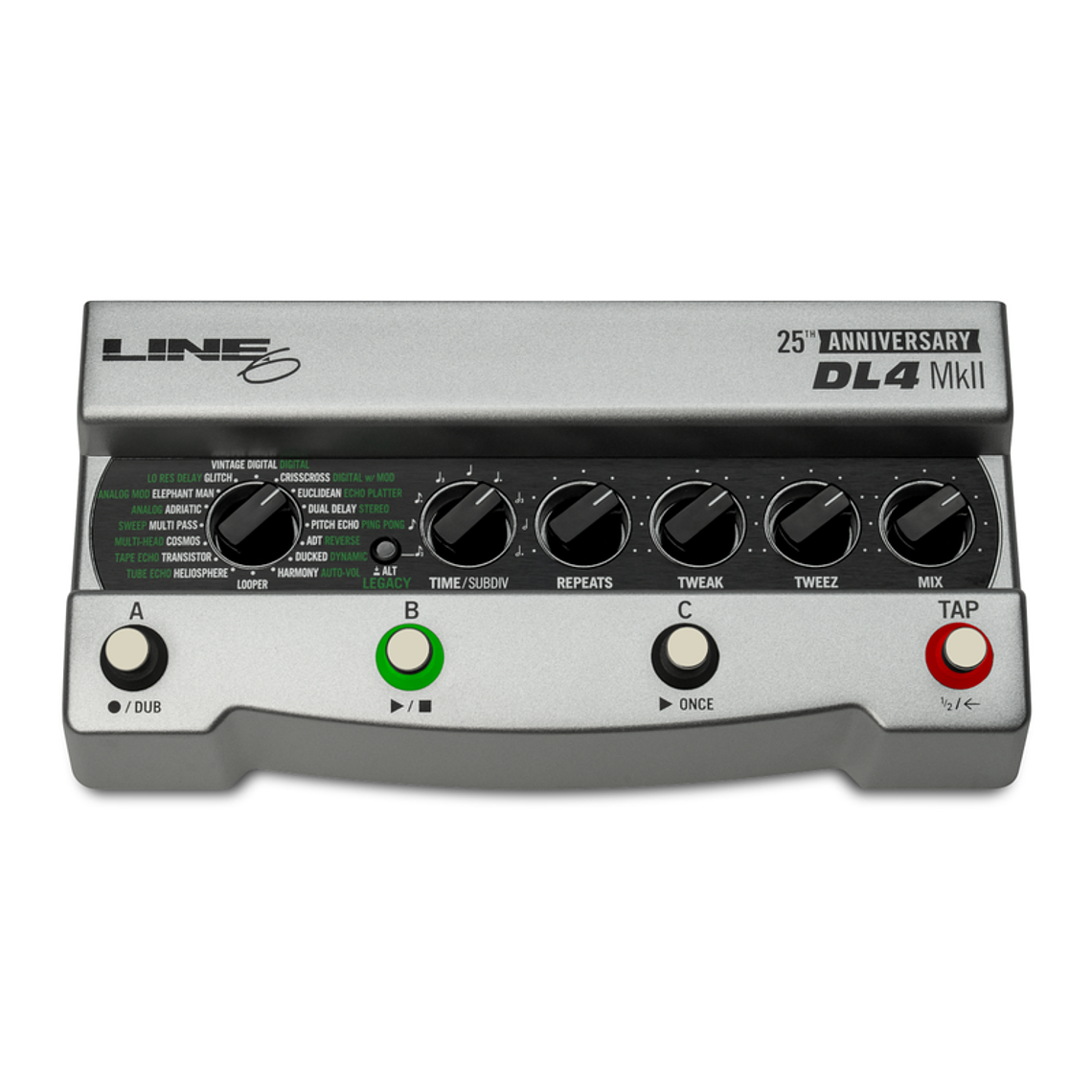 Line 6 DL4 MkII Edición Especial 25th Anniversary Silver 2