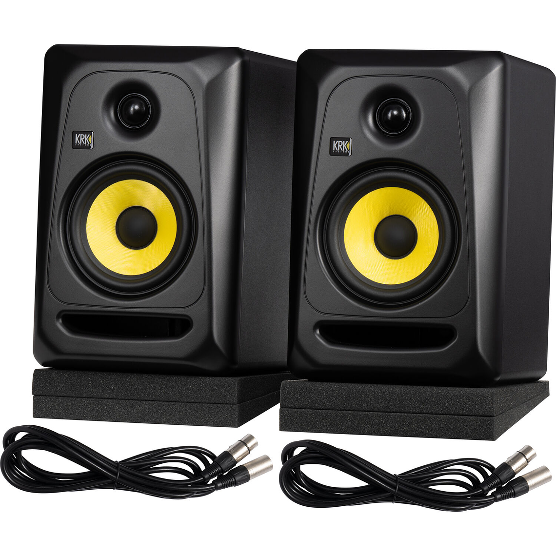 KRK Classic 5 Pack Monitores de Estudio (2 Piezas) 2