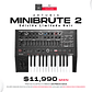 Arturia MiniBrute 2 Sintentizador Analógico Semi Modular - Miniatura 1