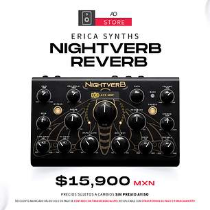 Erica Synths Nightverb Reverb