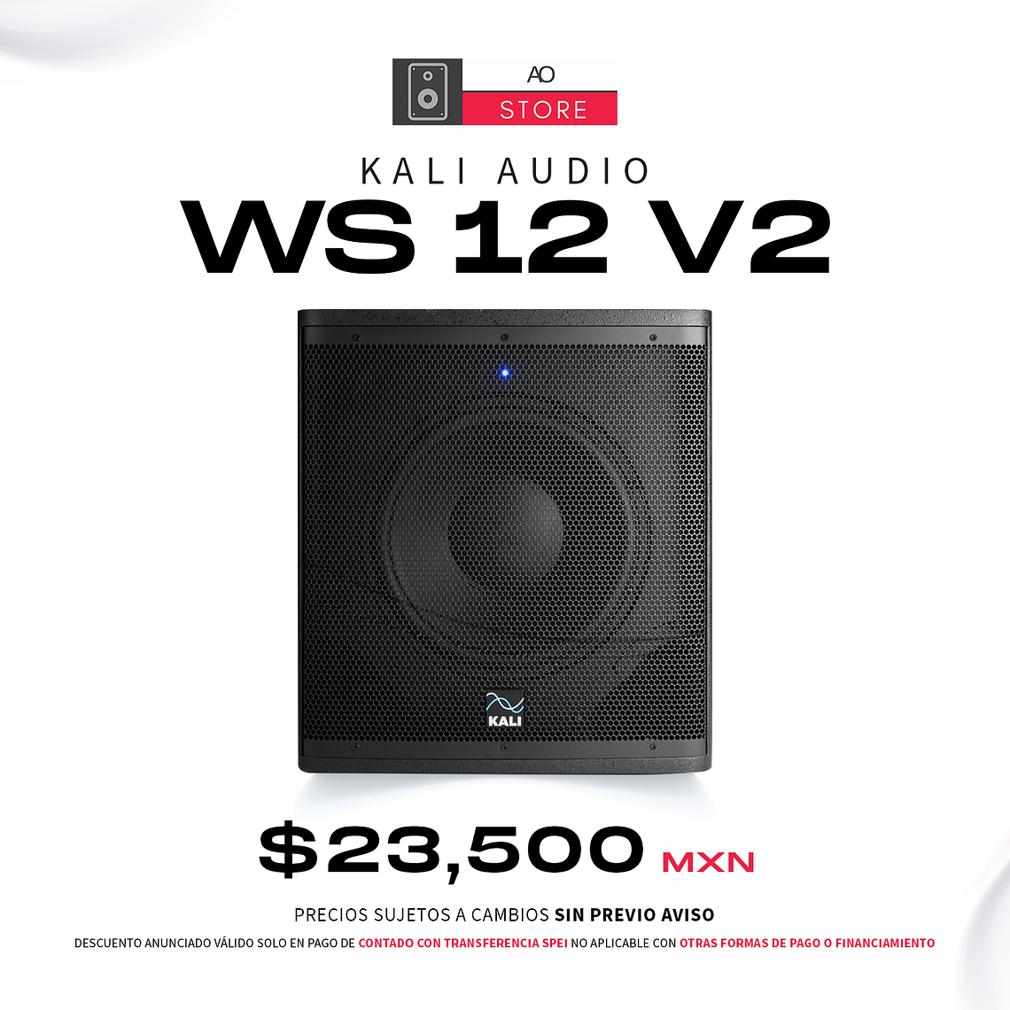Kali Audio WS 12 V2 Subwoofer De Estudio 1