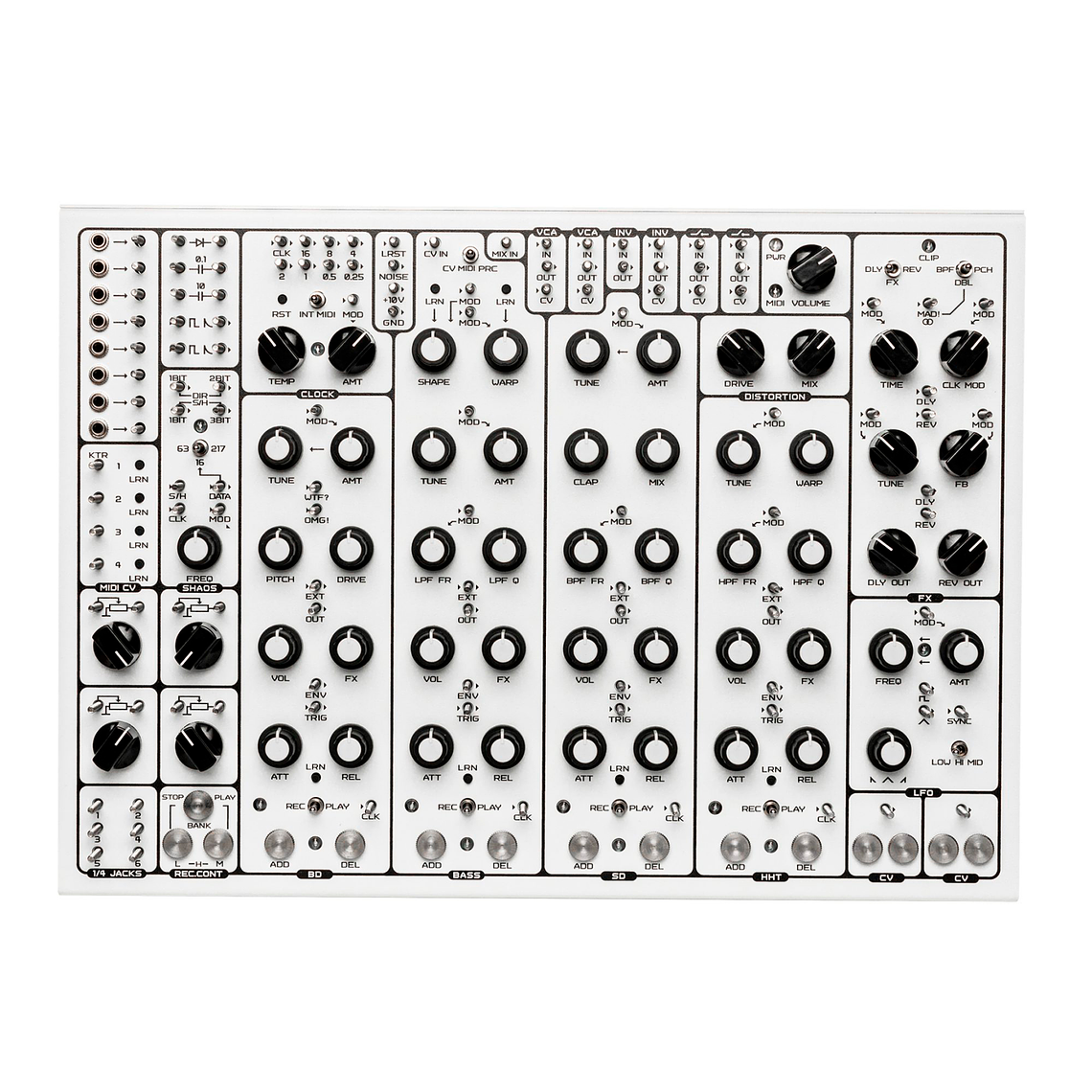 Soma Laboratory Pulsar 23 Screw Organismic Edición White Caja De Ritmos 2