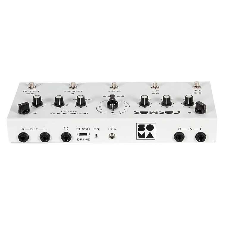 Soma Laboratory Cosmos Drifting Memory Station Edición White Pedal de Efectos 5