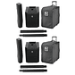 EV Electro Voice Evolve 30M (2 Piezas) + Maletines con Ruedas (2 Piezas) + Cables (2 Piezas) - Miniatura 2