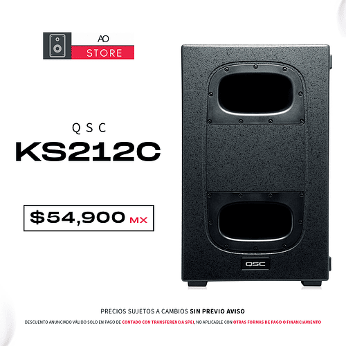 QSC KS212C Subwoofer Activo