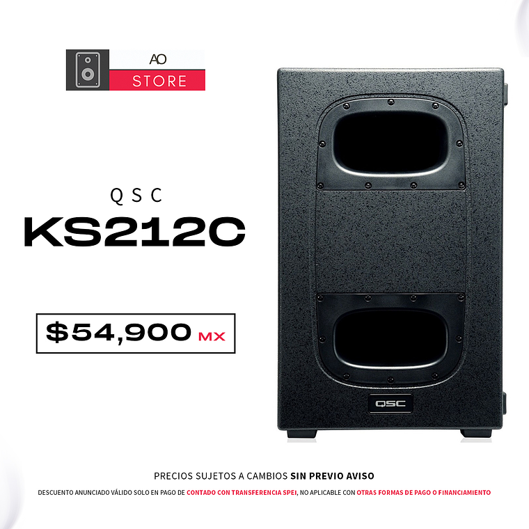 QSC KS212C Subwoofer Activo 1