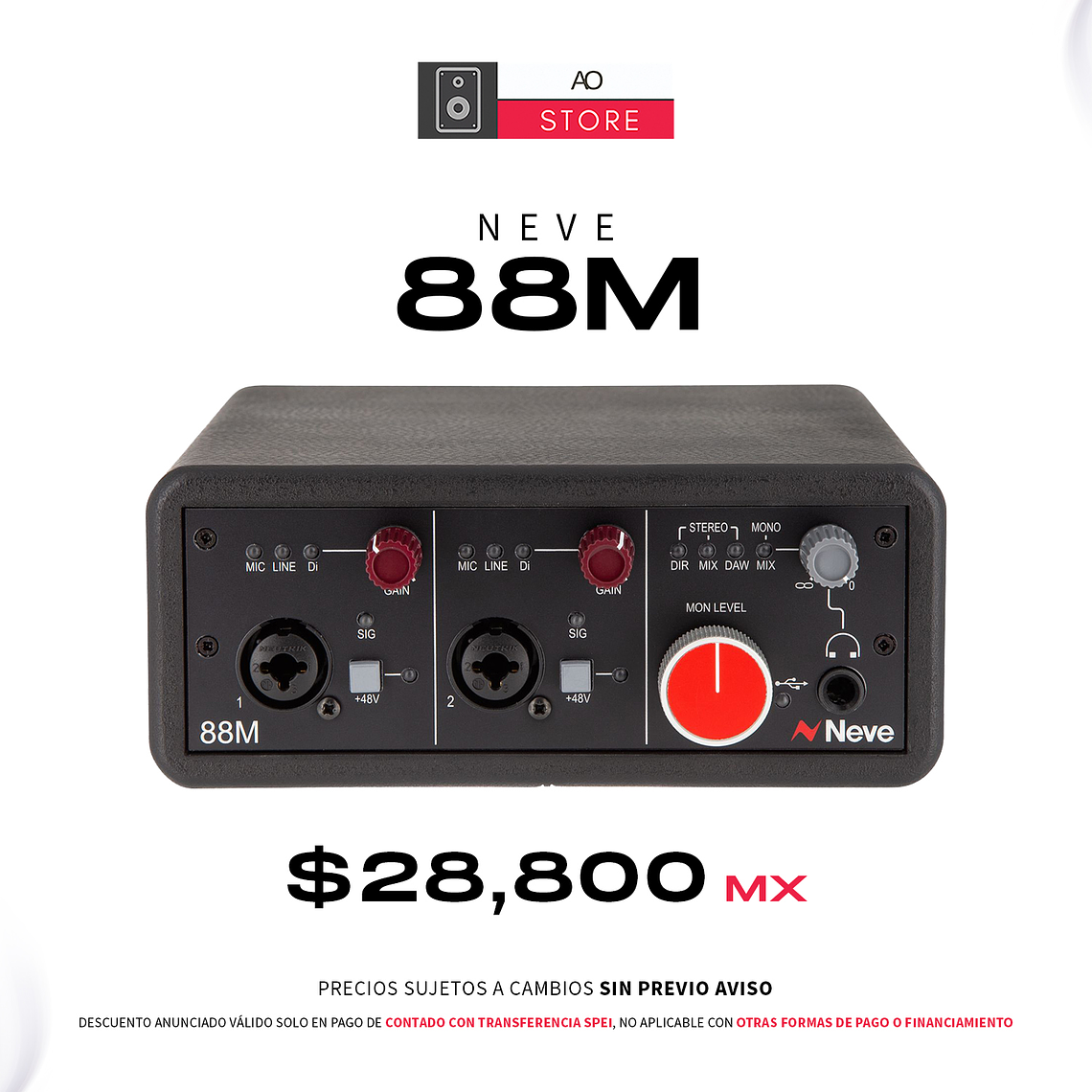 Neve 88M Interfaz de Audio 1