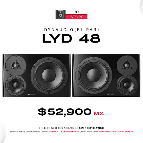 Dynaudio LYD 48 Monitores De Estudio (El Par)