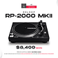 Reloop RP 2000 MKll Tornamesa Para Dj - Miniatura 1