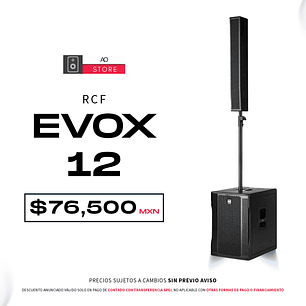 RCF Evox 12 Sistema De Audio En Torre