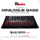 Korg Minilogue Bass Edición Limitada Sintetizador Polifónico 1