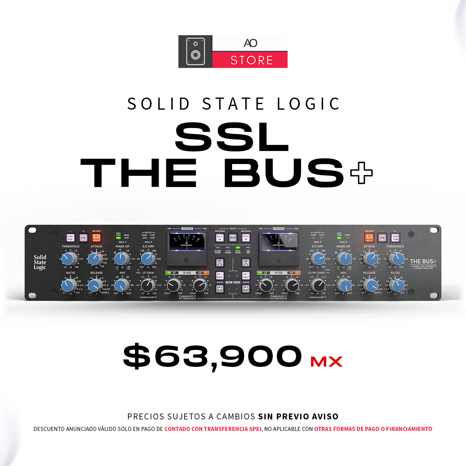SOLID STATE LOGIC THE BUS + Compresor