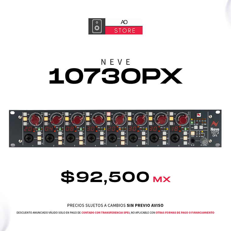 Neve 1073OPX Preamplificador 1