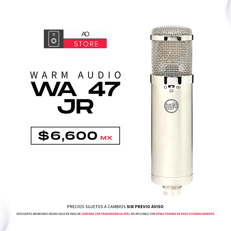 Warm Audio WA 47JR Micrófono Condensador 1