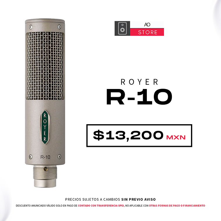 Royer R 10 Micrófono De Cinta 1