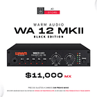 Warm Audio WA 12 MKII Black Edition Preamplificador 1