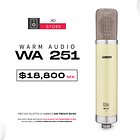 Warm Audio WA 251 Micrófono Condensador 1