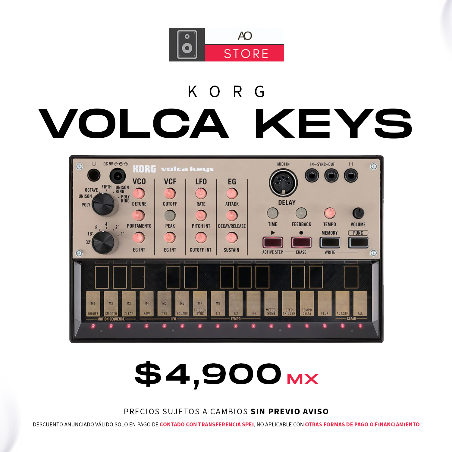 Korg Volca Keys Secuenciador