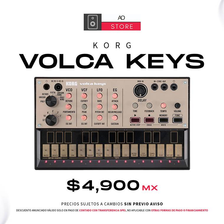 Korg Volca Keys Secuenciador 1