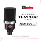 Neumann TLM 102 Black Micrófono De Condensador 1