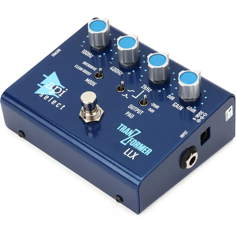 API TranZformer Llx Bass Pedal Eq Boost con Overdrive 6
