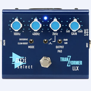 API TranZformer Llx Bass Pedal Eq Boost con Overdrive