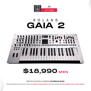 Roland Gaia 2 Sintetizador Wavetable