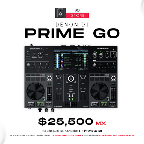 Denon Prime Go Reproductor Multimedia Para Dj