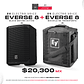EV Electro Voice Everse 8 Black Bocina Activa Con Bateria + EV Electro Voice Everse 8 Mochila de Transporte  - Miniatura 1