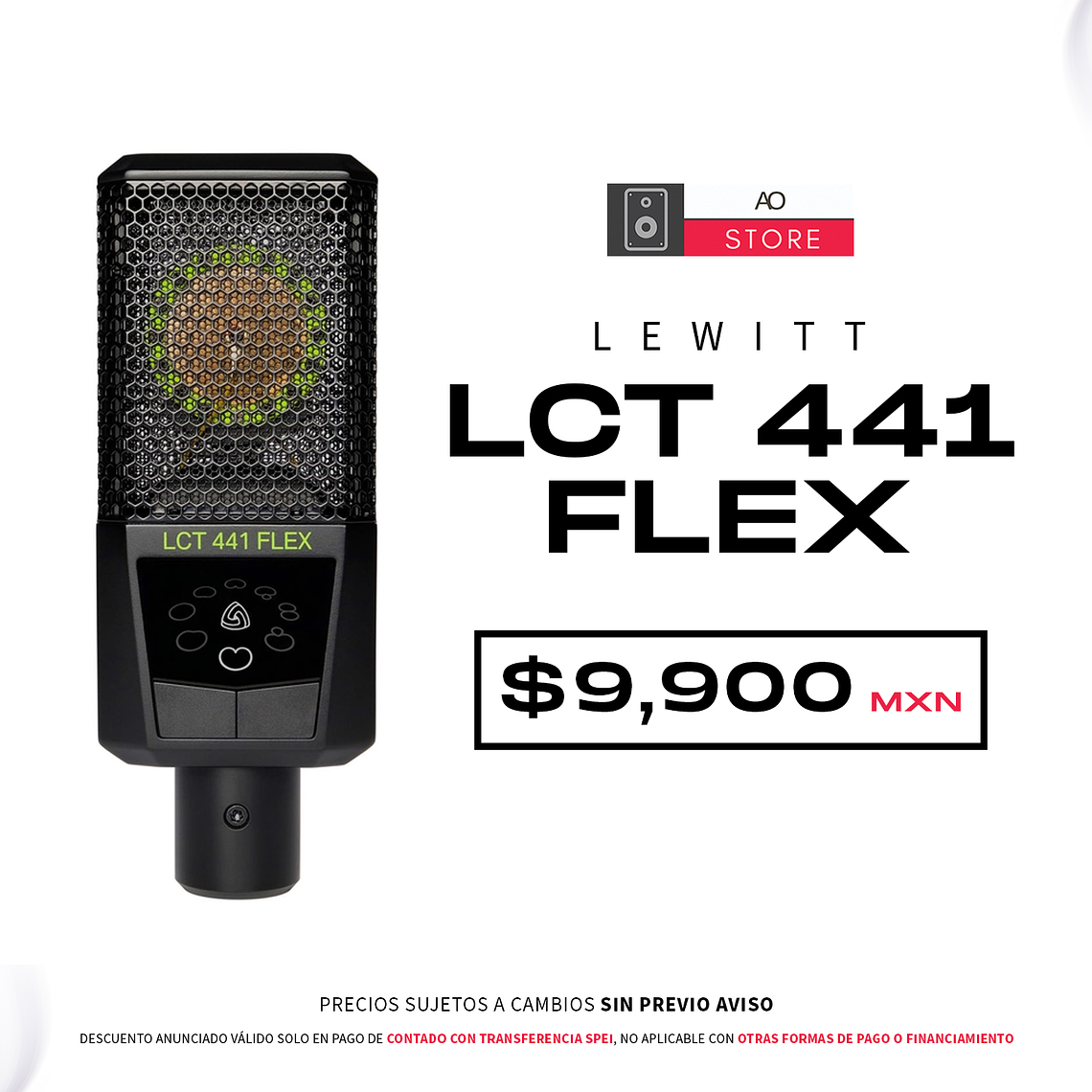 Lewitt LCT 441 FLEX Micrófono de Condensador Multipatrón 1