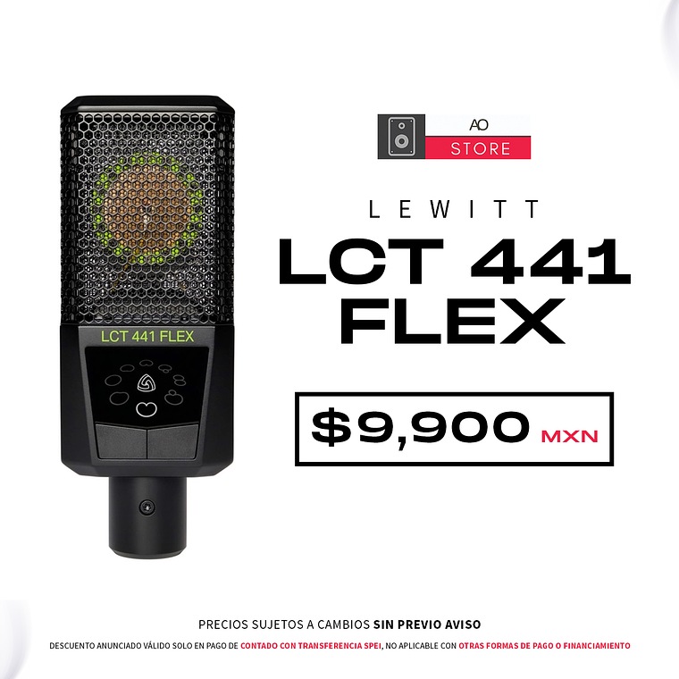 Lewitt LCT 441 FLEX Micrófono de Condensador Multipatrón 1