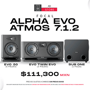 Focal Alpha Evo Sistema Atmos 7.1.2