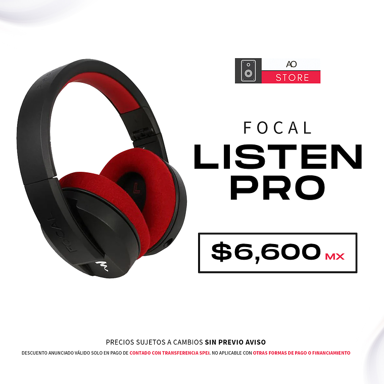Focal Listen Pro Audífonos Profesionales 1