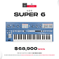 UDO Audio Super 6 Azul Sintetizador Polifónico Híbrido - Miniatura 1