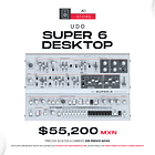 UDO Audio Super 6 Desktop Sintetizador Polifónico 1