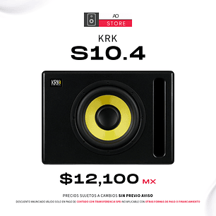 KRK S10.4 Subwoofer de Estudio