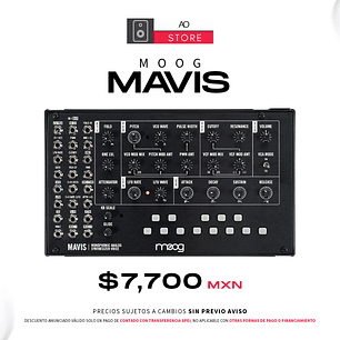 Moog Mavis Sintetizador Analógico