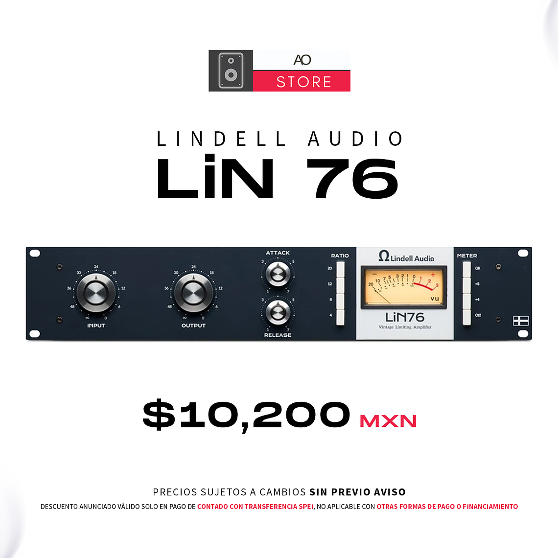 Lindell Audio Lin 76 Compresor Limitador Vintage  1