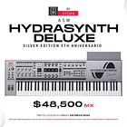ASM Hydrasynth Deluxe Edición Silver 5th Aniversario Sintetizador 1